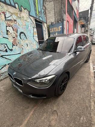 BMW 116i 1.6 16V TURBO GASOLINA 4P AUTOMÁTICO BMW 116i 1.6 16V TURBO GASOLINA 4P AUTOMÁTICO